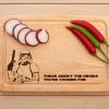 These Aren't The Droids You're Cooking For Wooden Chopping Board - Image 2