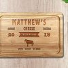 Personalised cheese lover board