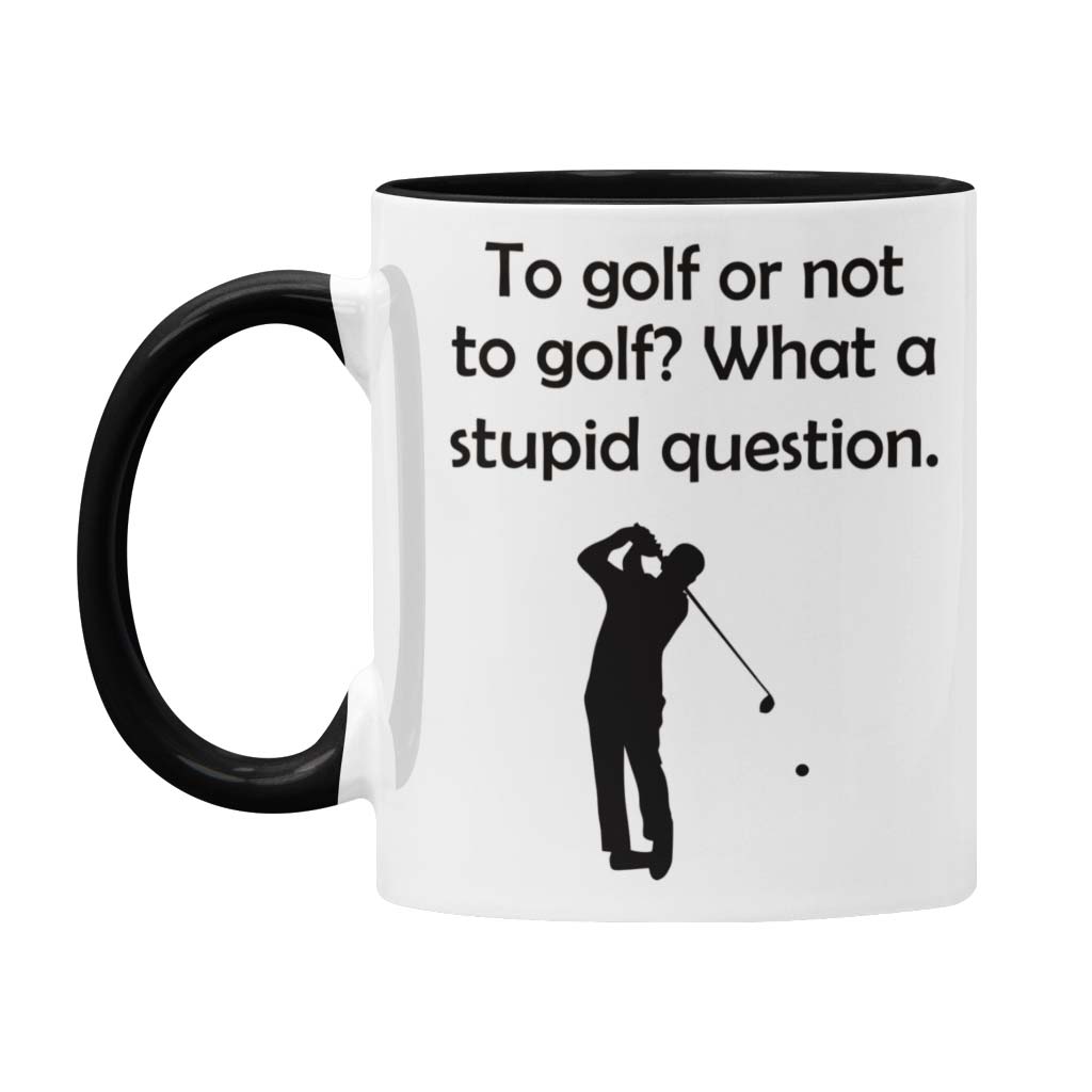 golfer mug