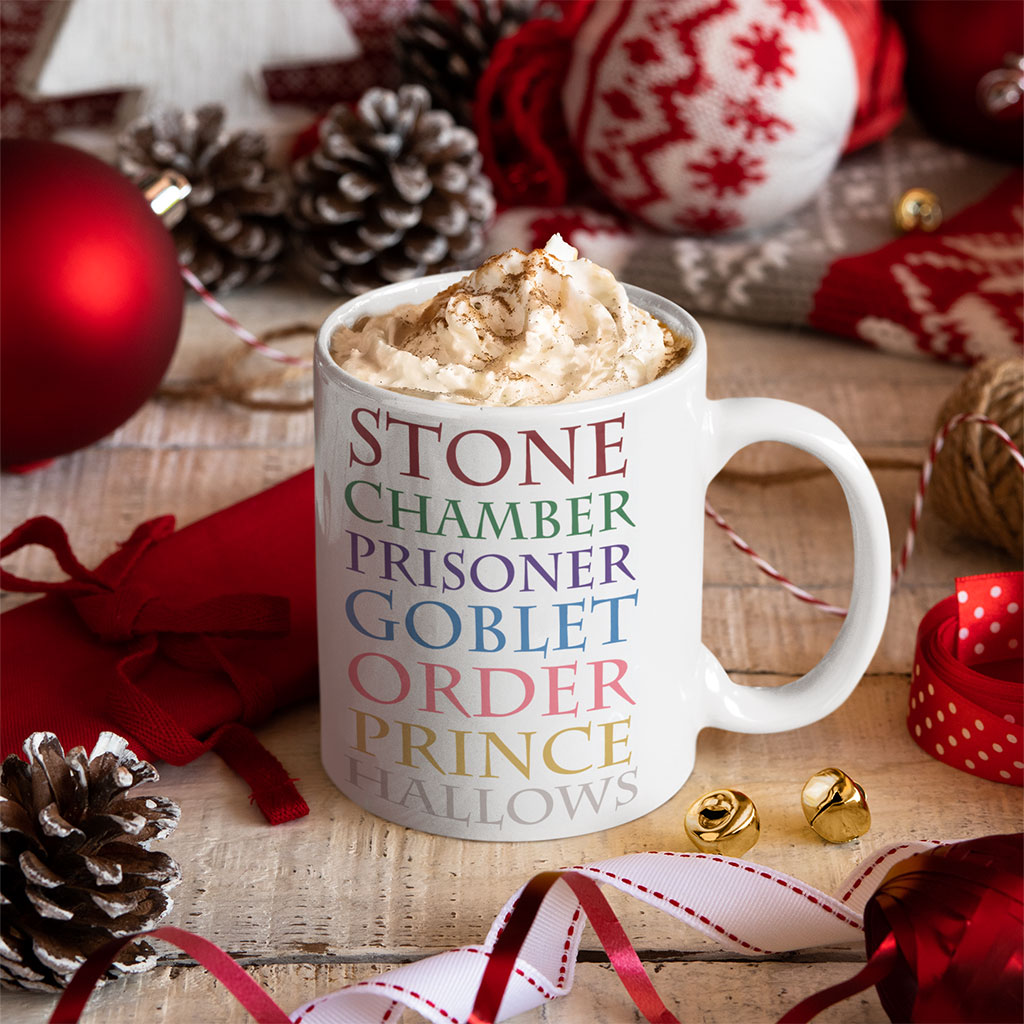 Harry Potter Book Mug Christmas
