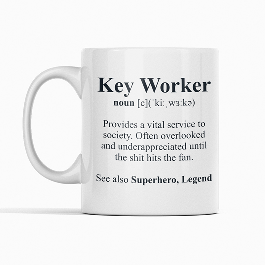 Key Worker Gift Mug - Show Your Appreciation For Their ...