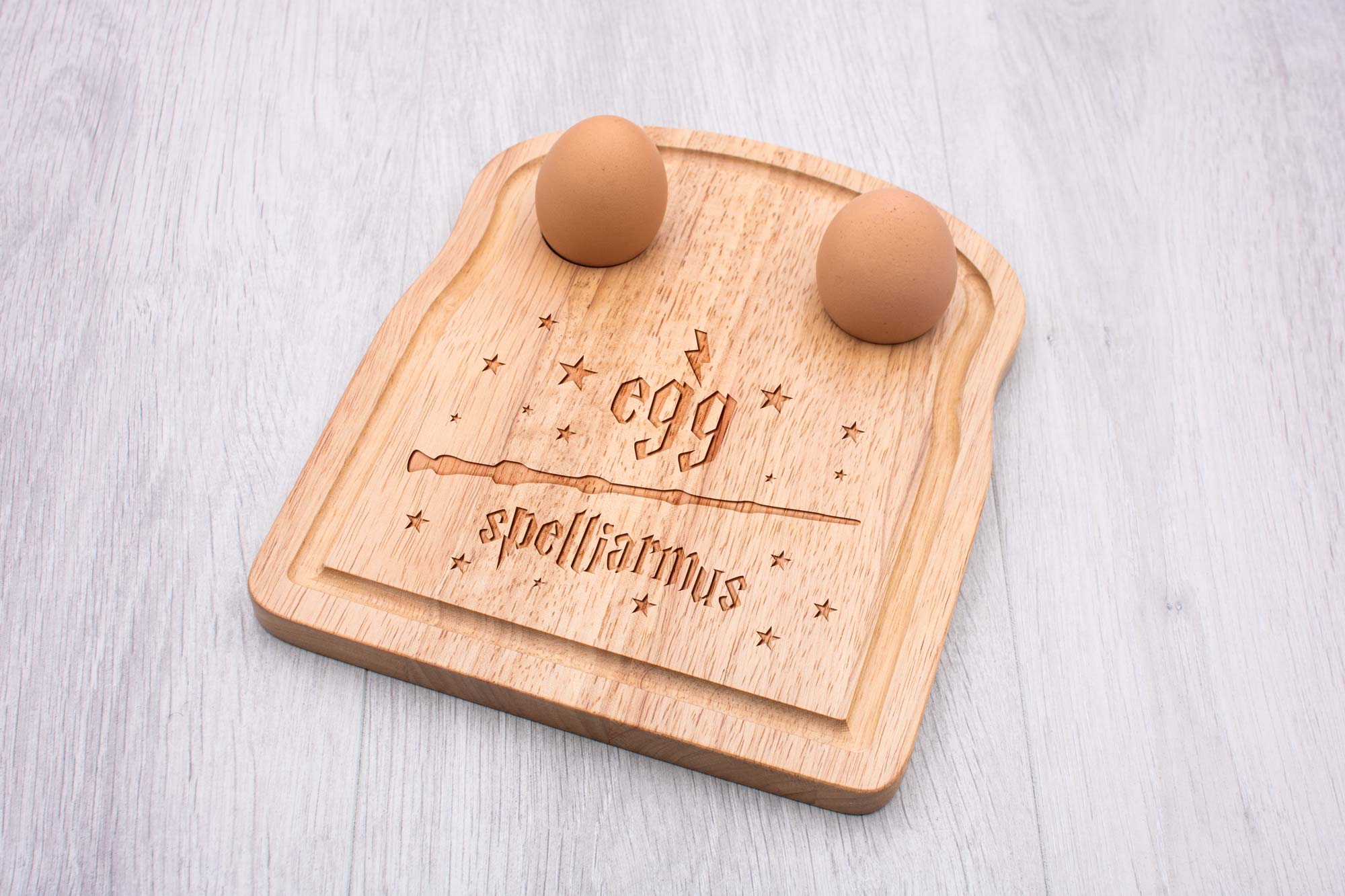 Magical Wizard Egg Spelliarmus Breakfast Board