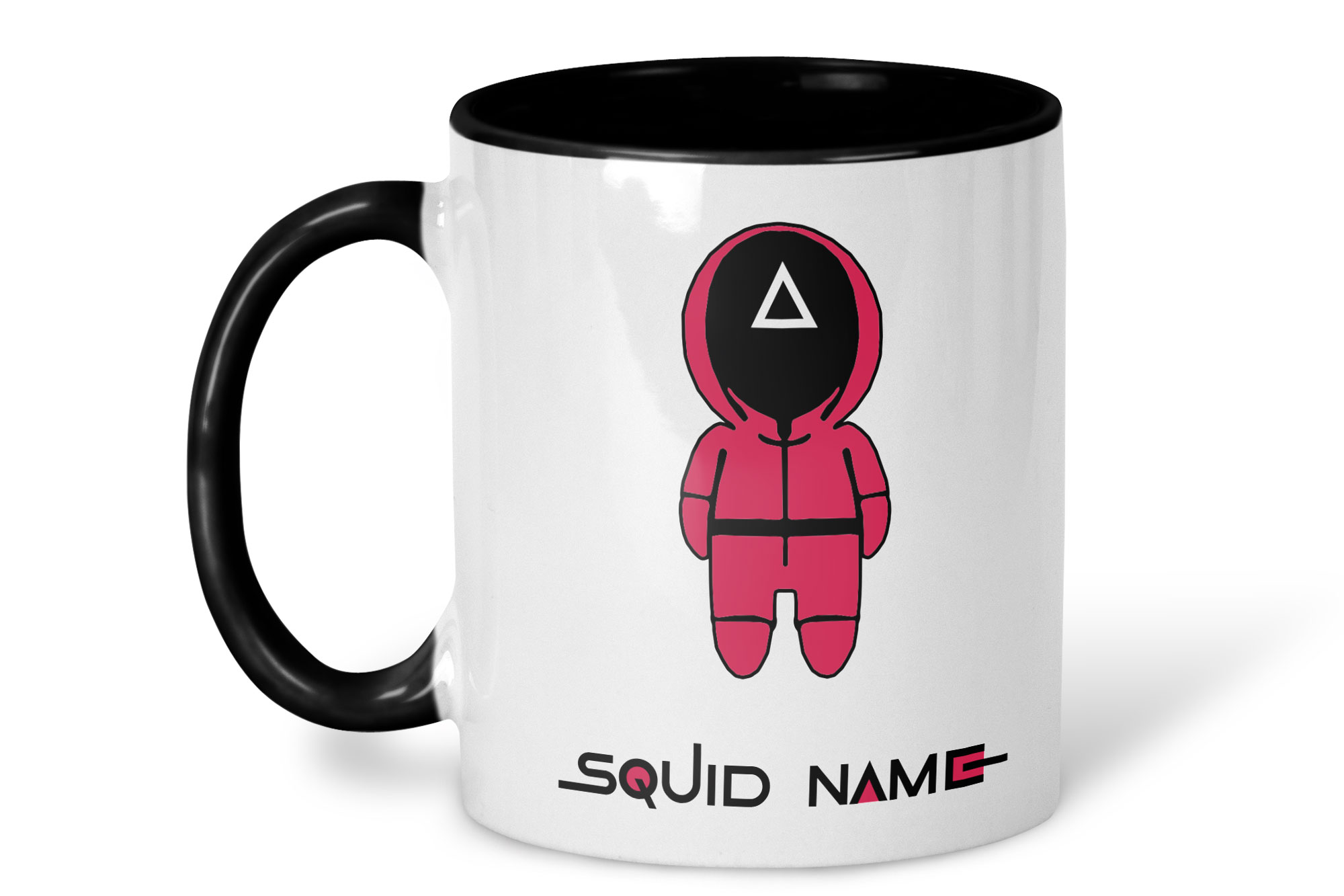 Squid Game Personalised Mug on white background