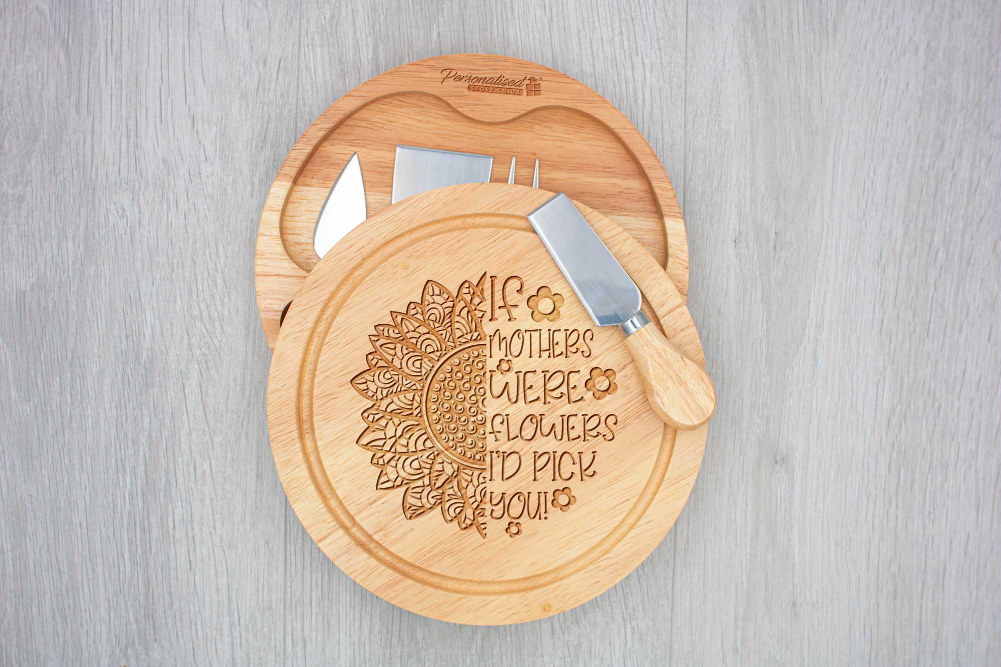 If Mothers Were Flowers I'd Pick You Mother's Day Cheese Board Set