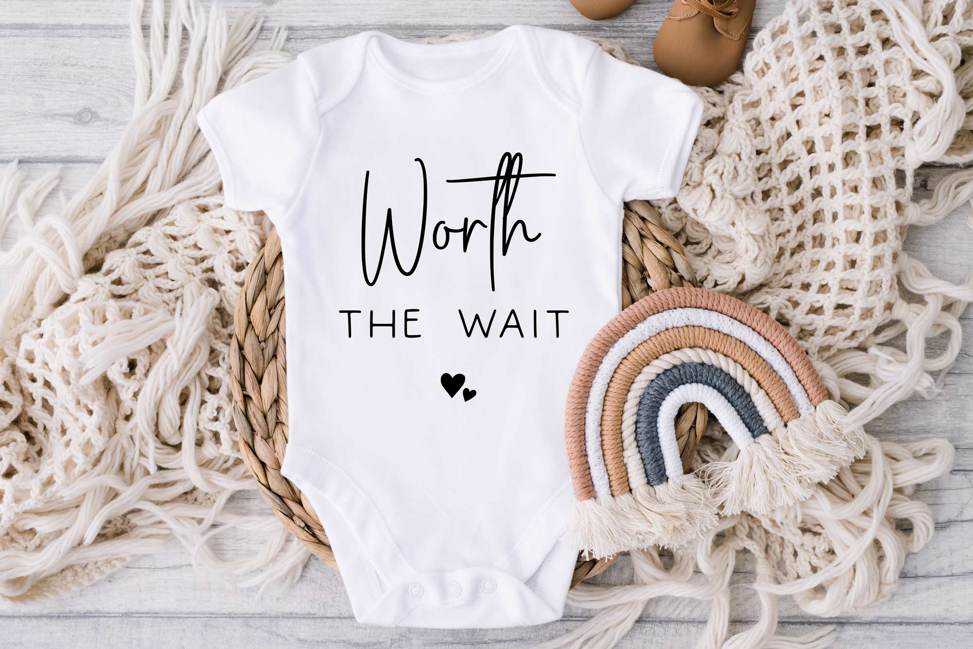 Worth The Wait Baby Reveal Vest