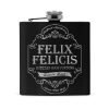 felix felicis stainless steel hip flask