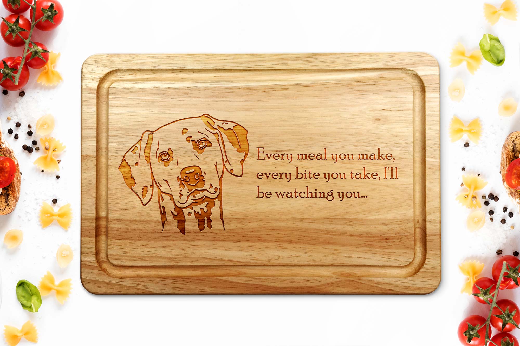 dalmatian chopping board