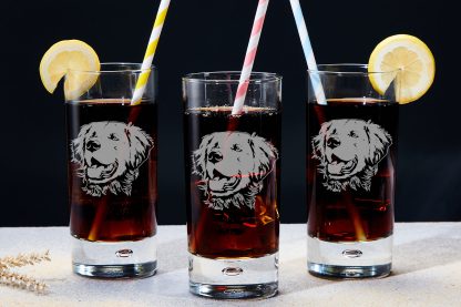 Golden Retriever Highball Glass - Image 2