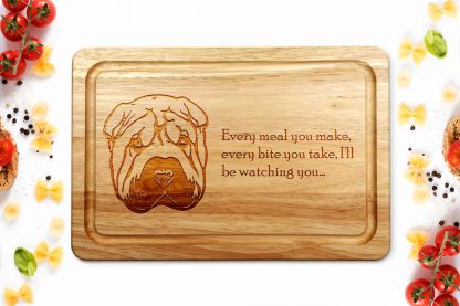 shar pei chopping board