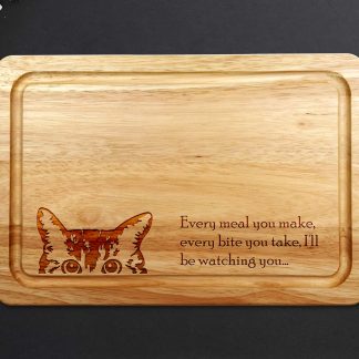 Cat Wooden Chopping Board