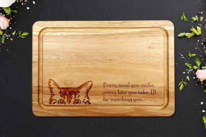 Cat Wooden Chopping Board