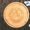 King Charles Coronation Round Chopping Board
