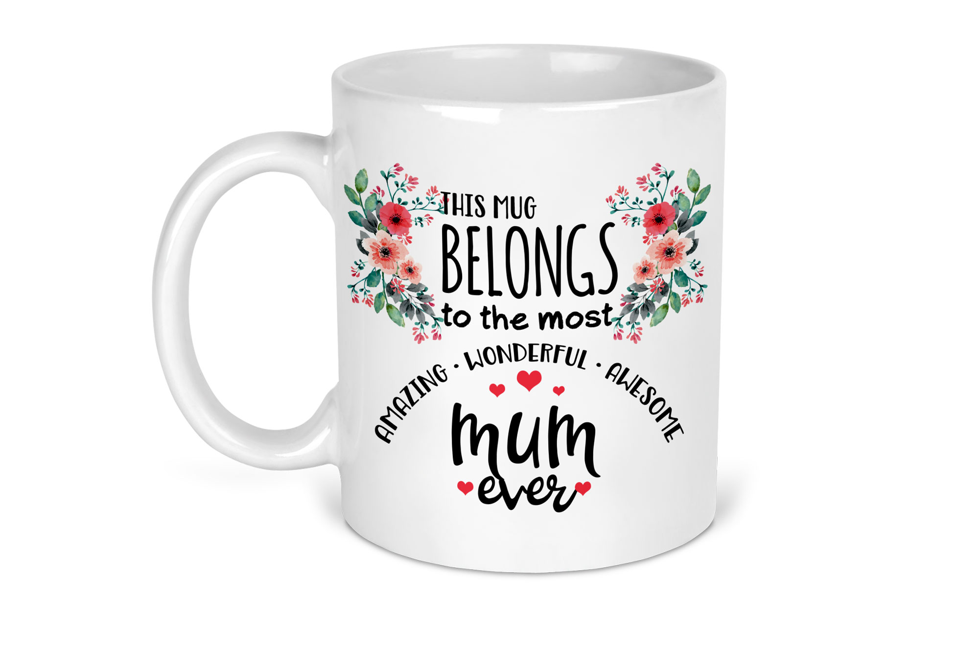 This mug belongs to the best mum ever