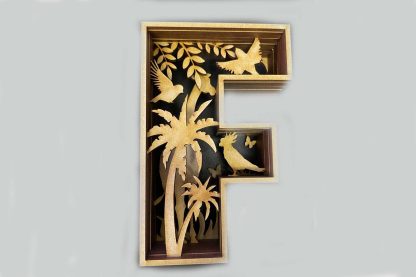Safari Layered Alphabet Craft Letters - Image 5