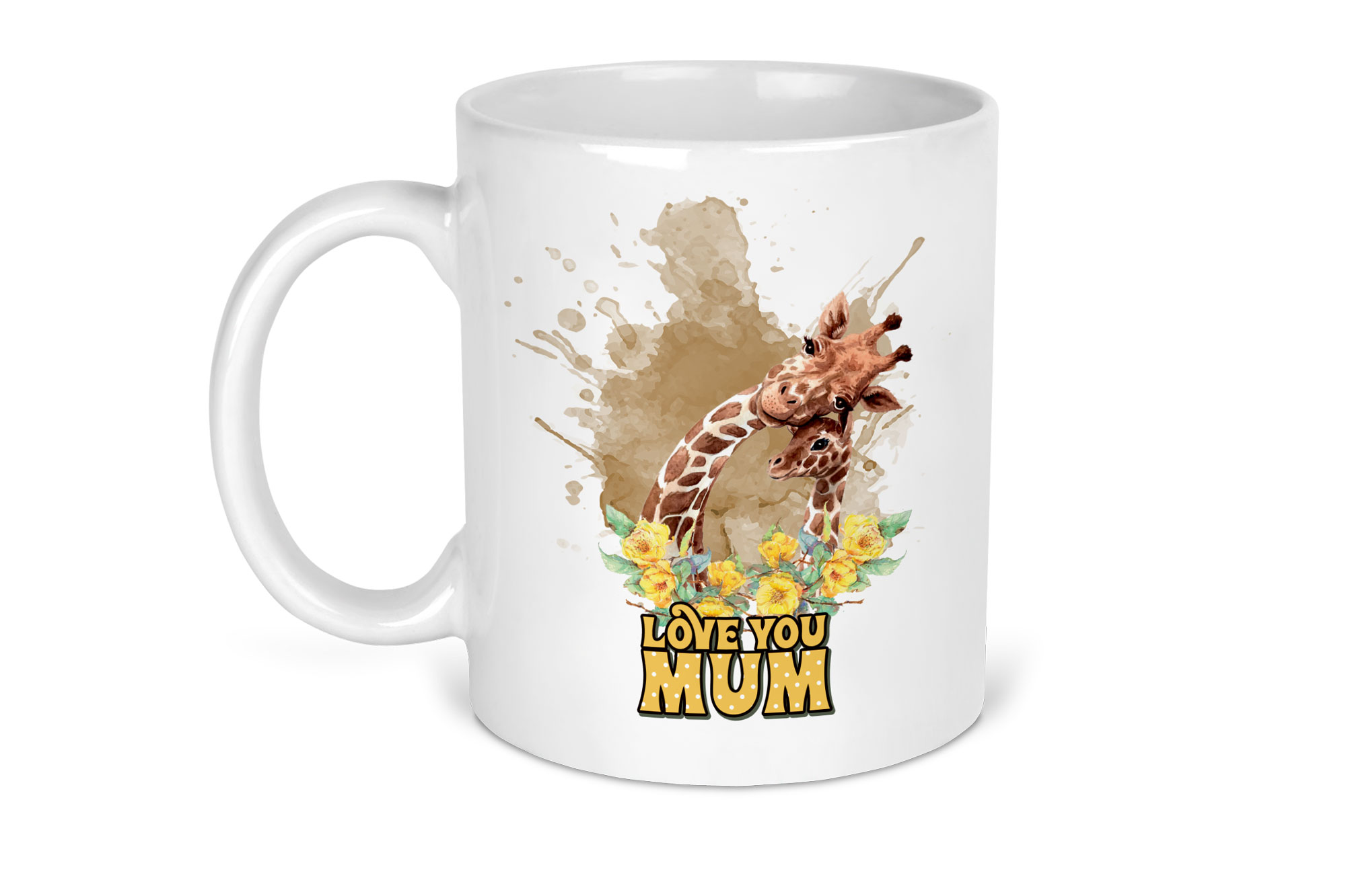 Mothers day Giraffe mug