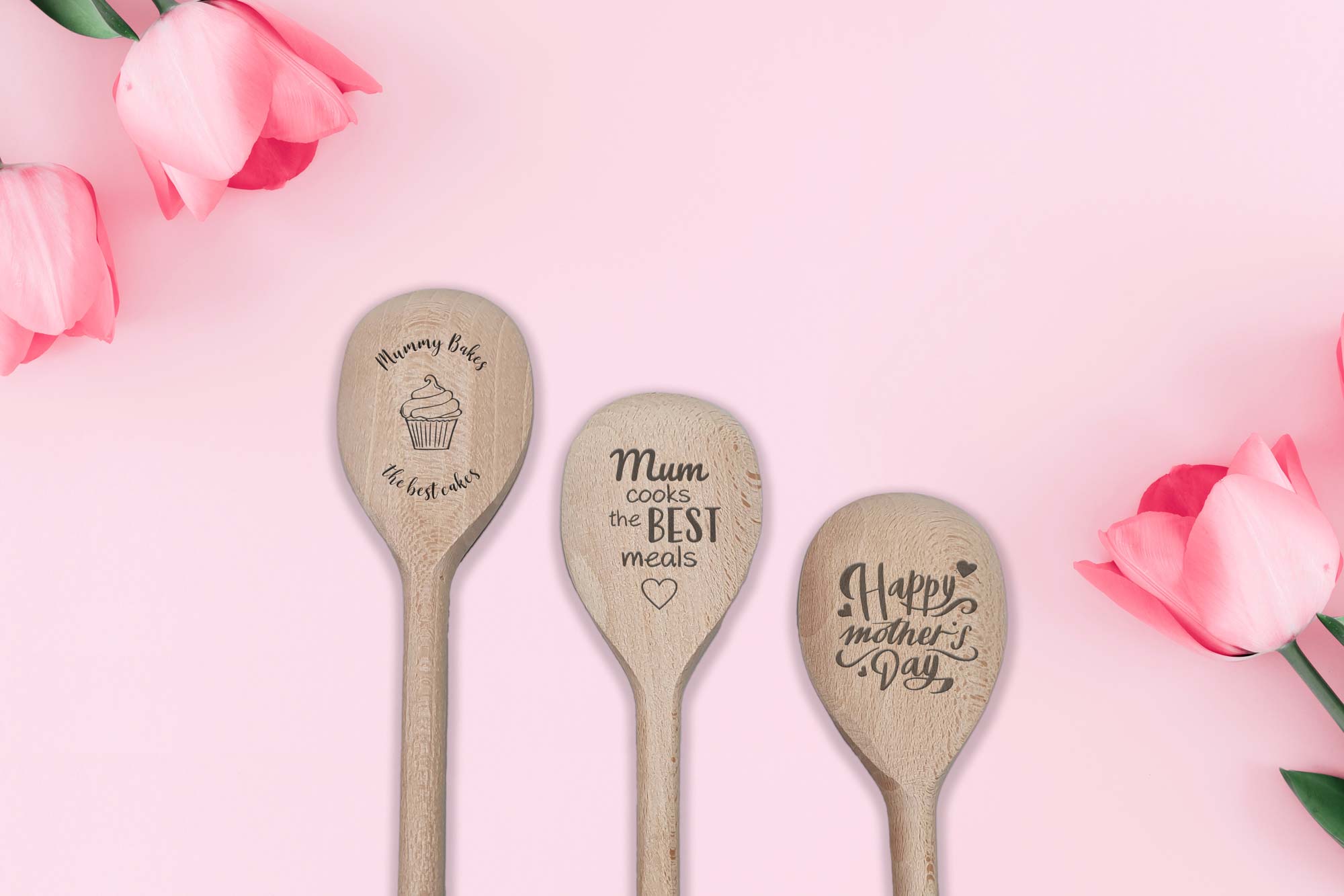 Happy Mother's day Wooden spoon Gift