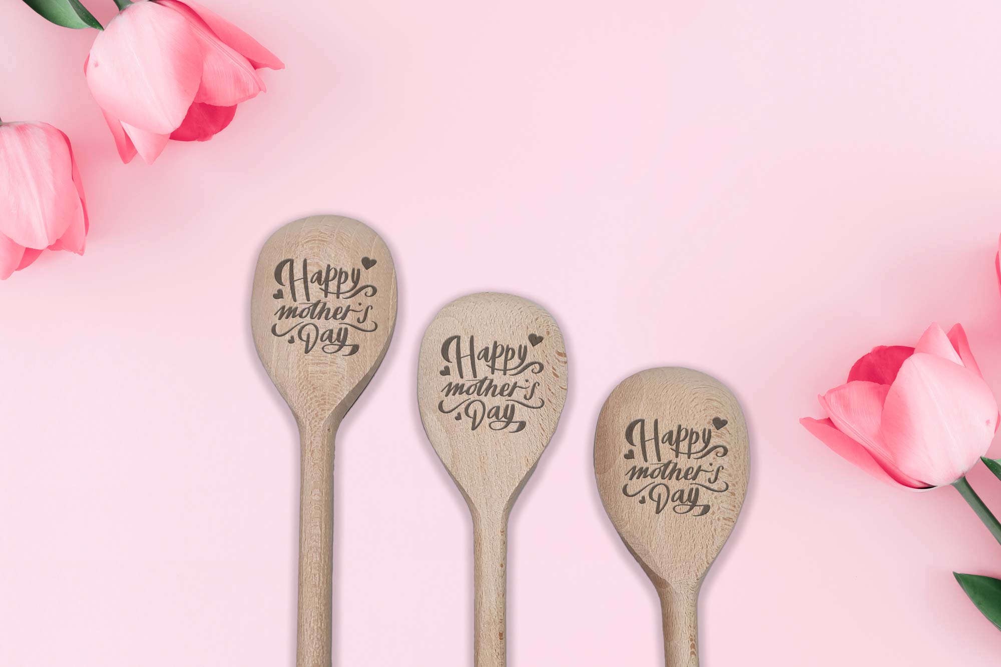 Happy Mother's day Wooden spoon Gift