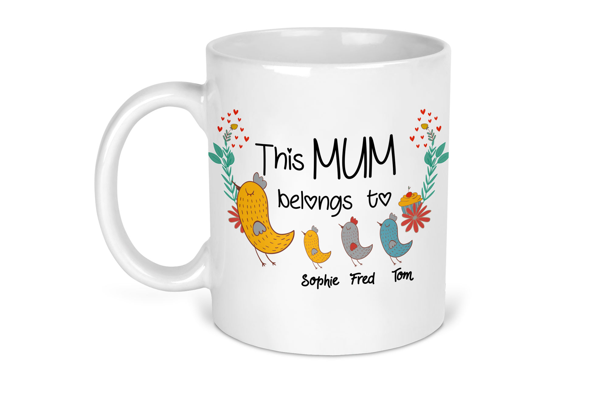 Personalised This mum belongs to Mug