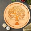 Personalised Family Tree Round Serving Board - Image 3