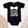Little Guy Bow tie Baby Vest Onesie