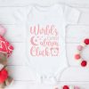 Cutest alarm clock Baby vest