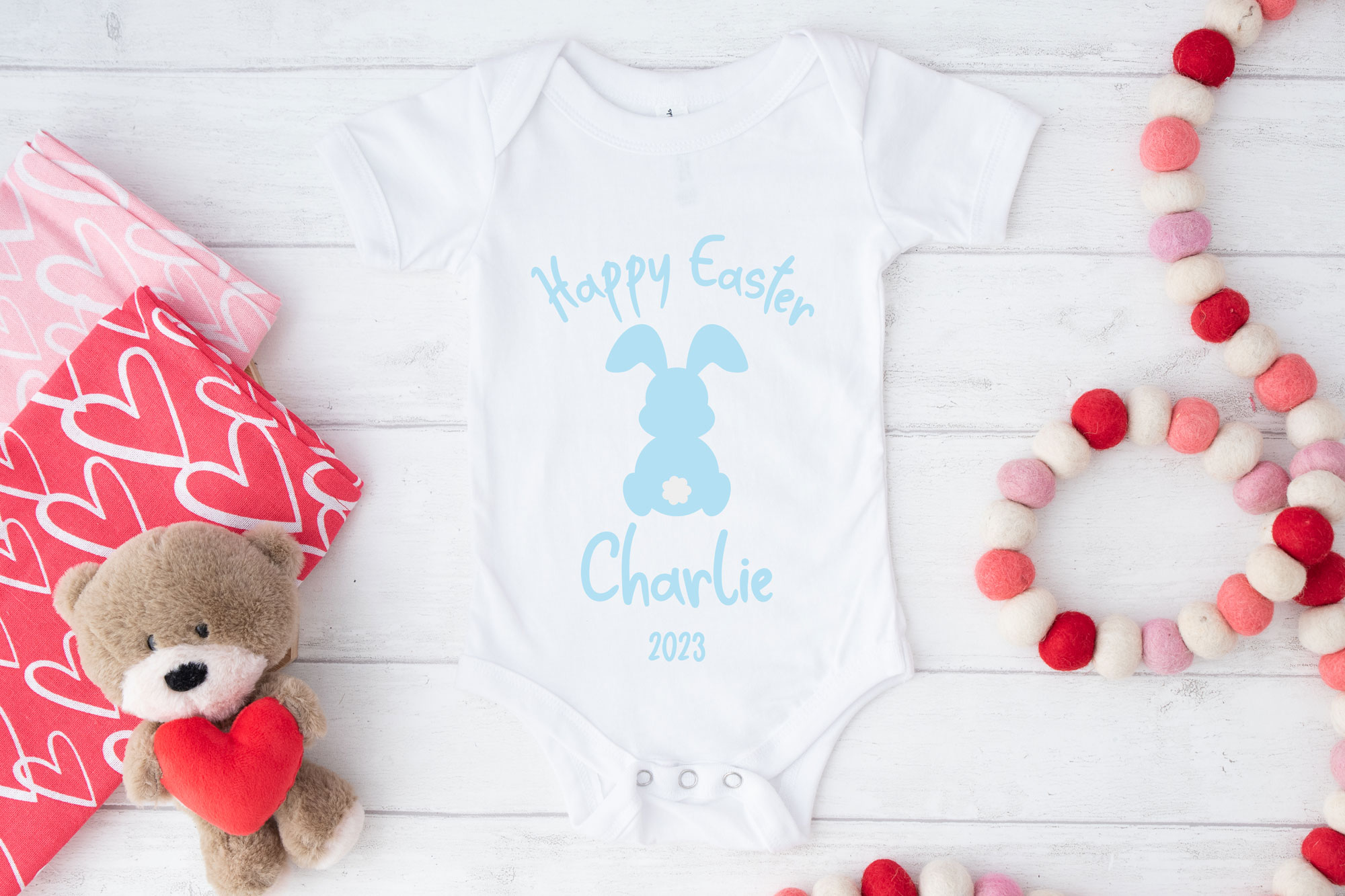 Personalised happy first easter cest