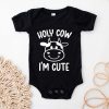 Holy Cow I am Cute Baby Vest - Image 4