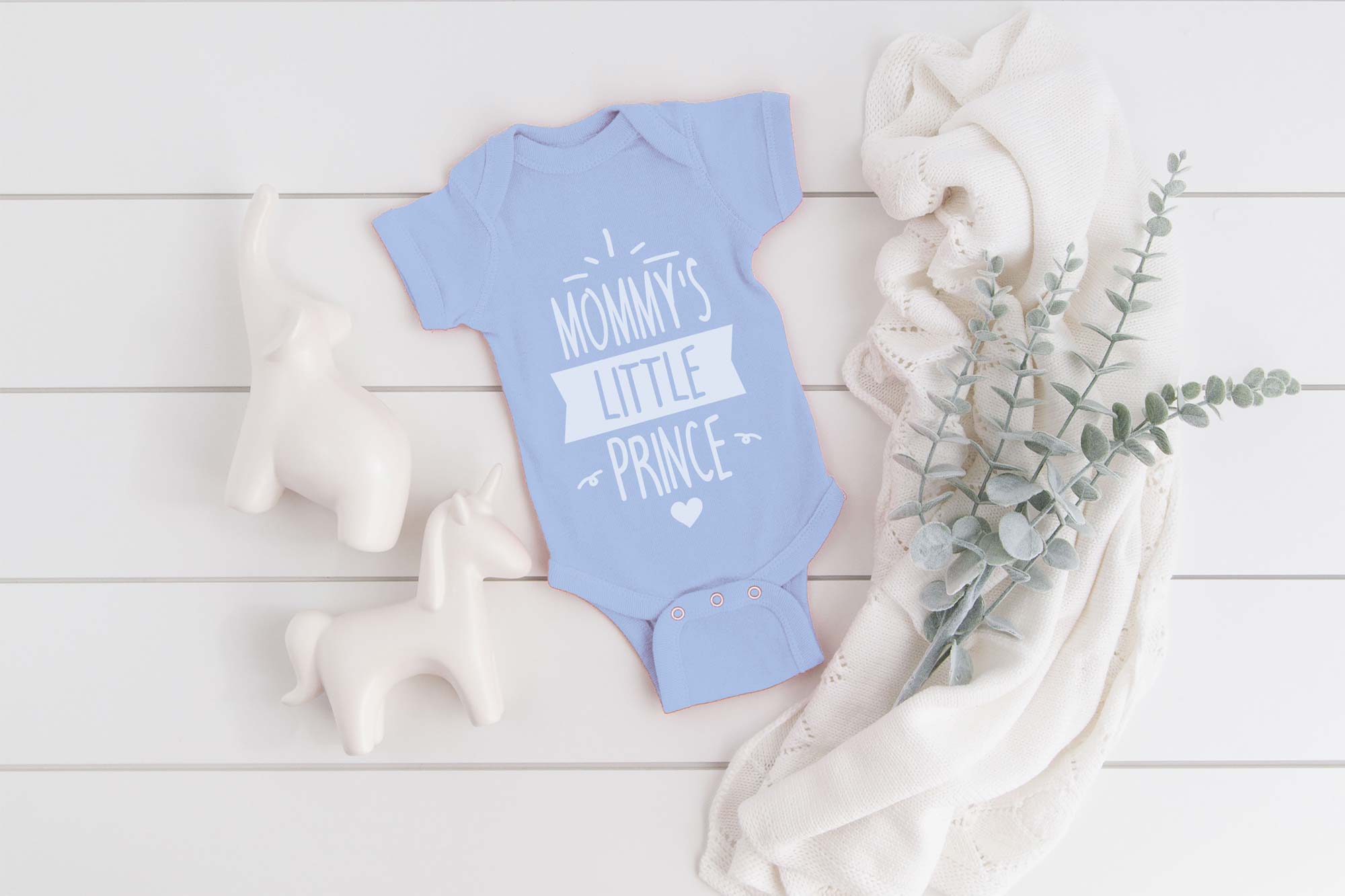 Mommy's Little Prince Baby Vest
