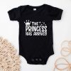 The Princess has arrived Pregnancy announcement baby Vest - Image 2
