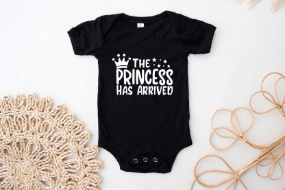The Princess has arrived Pregnancy announcement baby Vest - Image 2