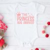 The Princess has arrived Pregnancy announcement baby Vest