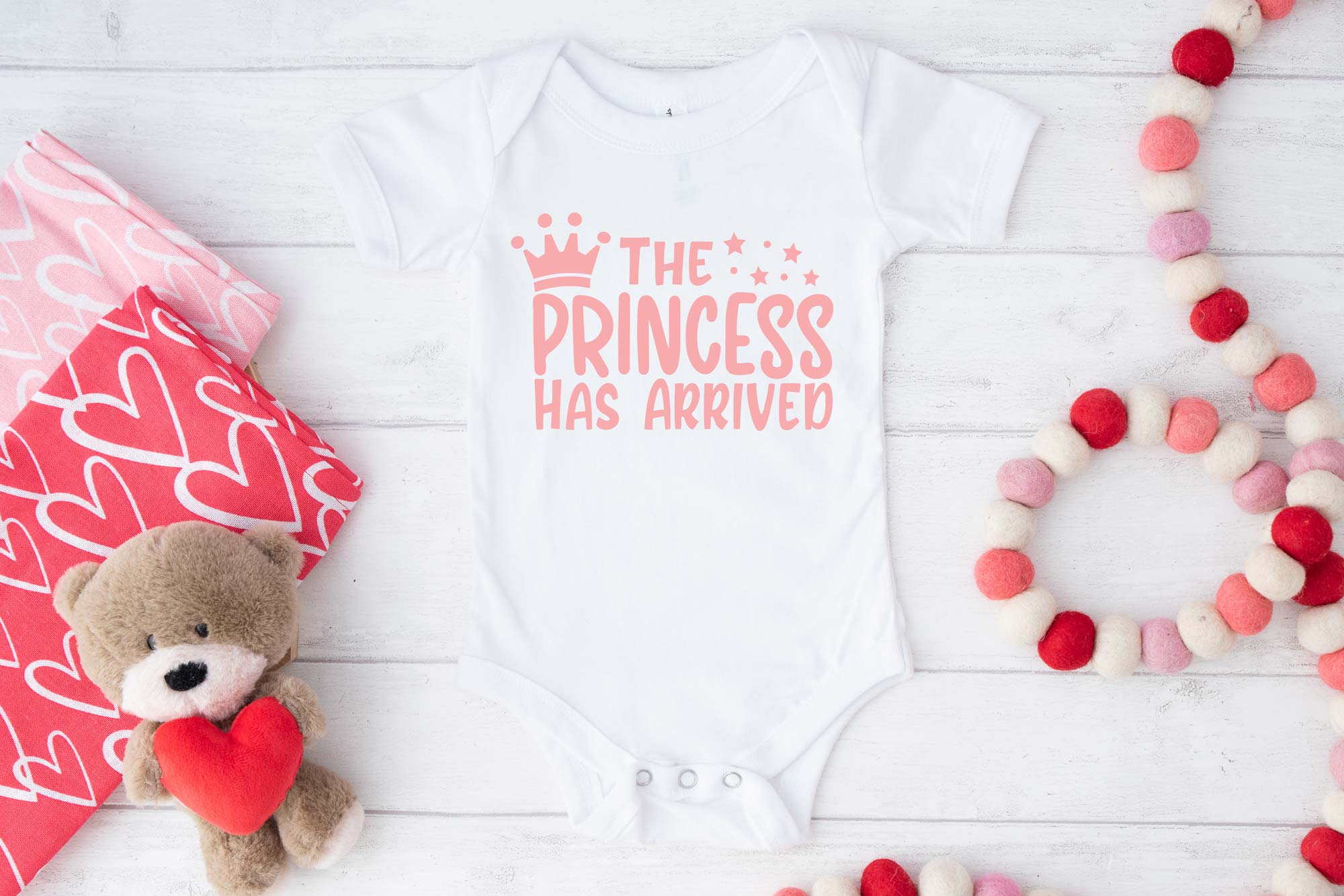 The Princess has arrived Pregnancy announcement baby Vest