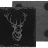 Stag Coaster