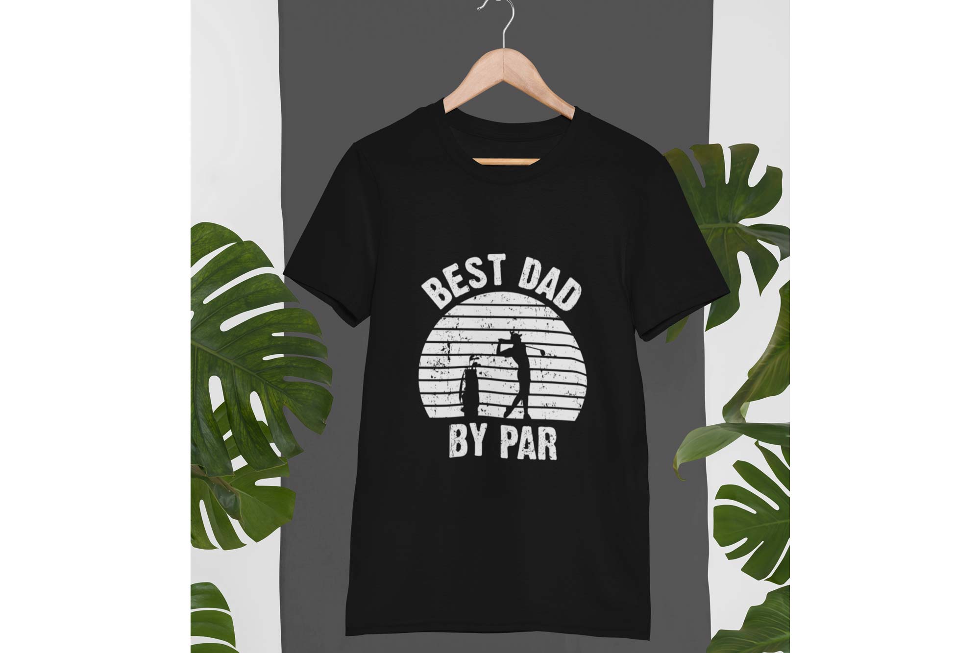 Best Dad by par T shirt