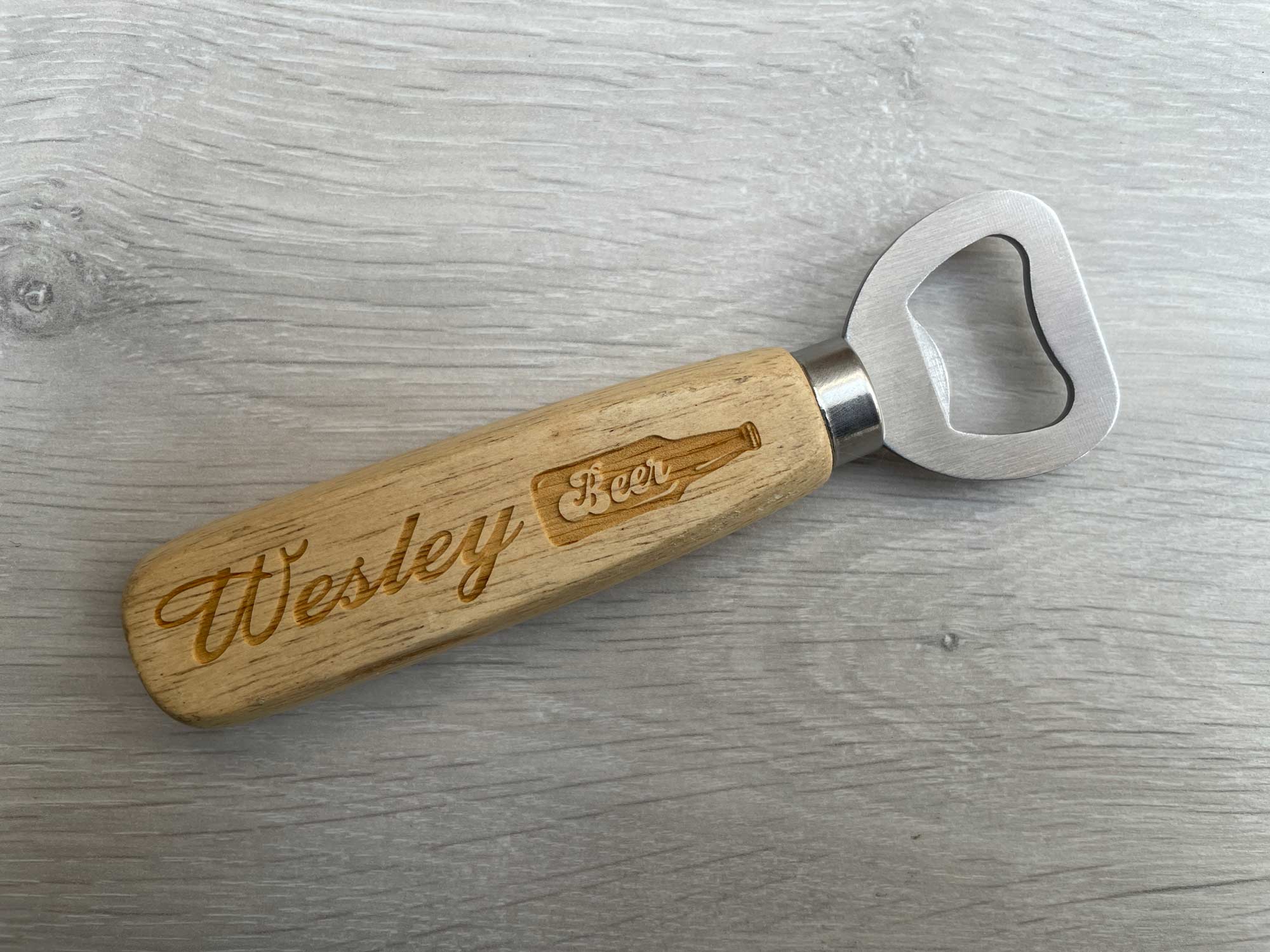 Personalised Bottle Opener Fathers Day Gift