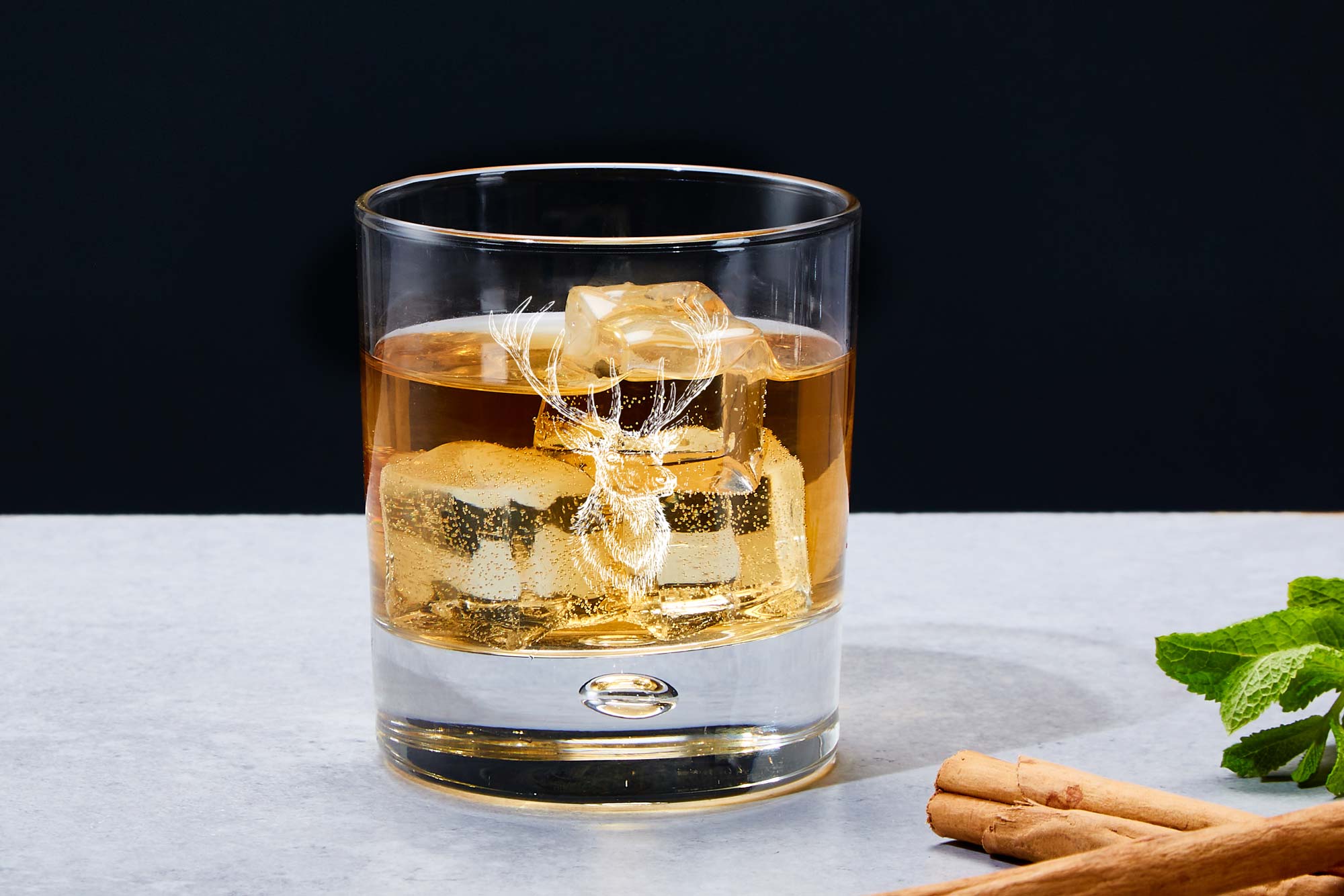 Stag Design Whiskey Glass