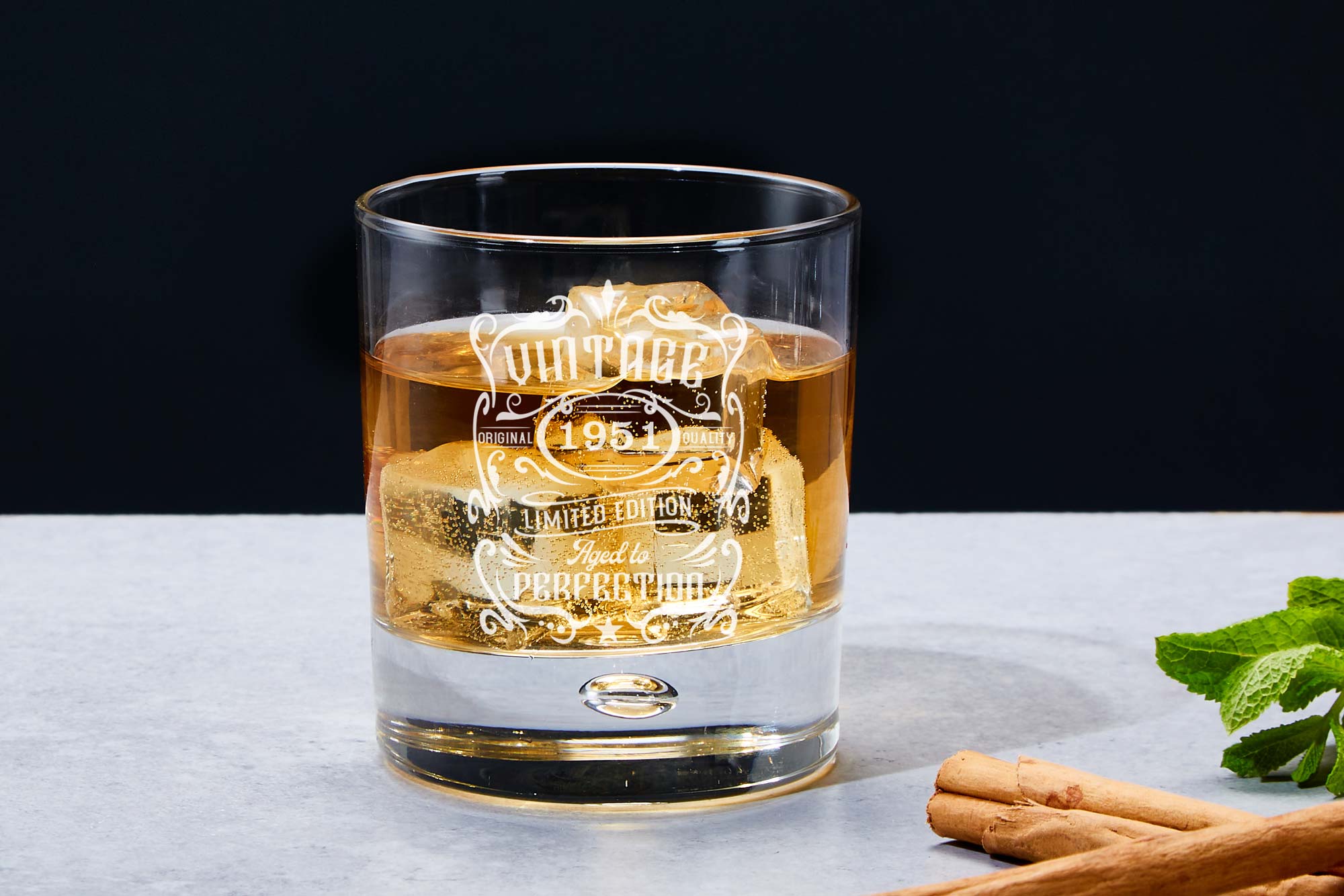 Personalised Limited Edition whiskey Glass Set