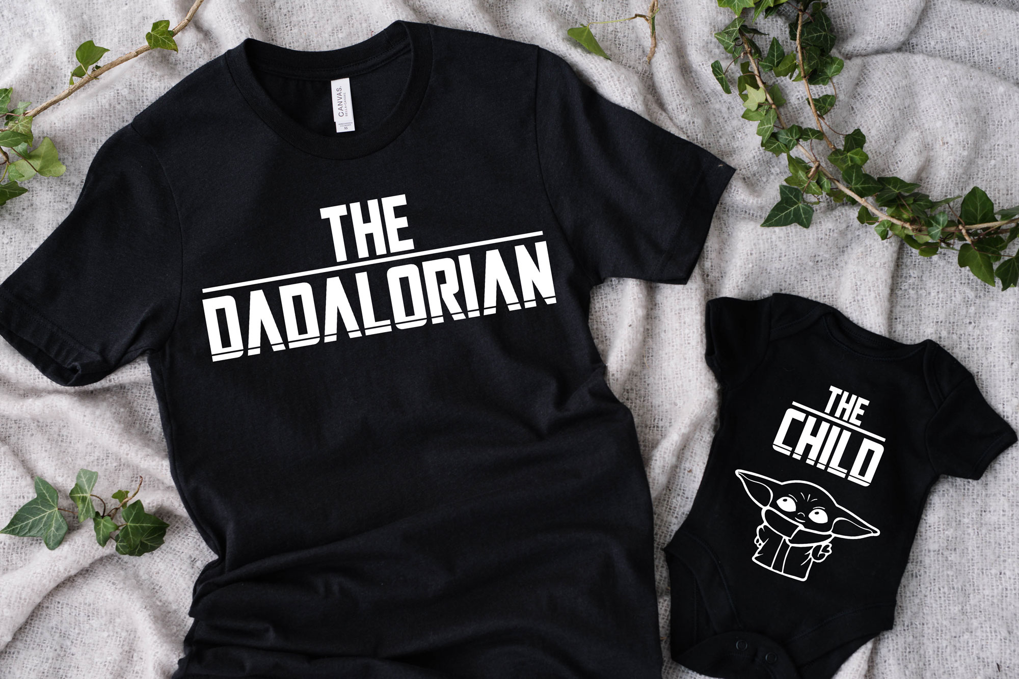 Mandalorian and Child Fathers Day Set