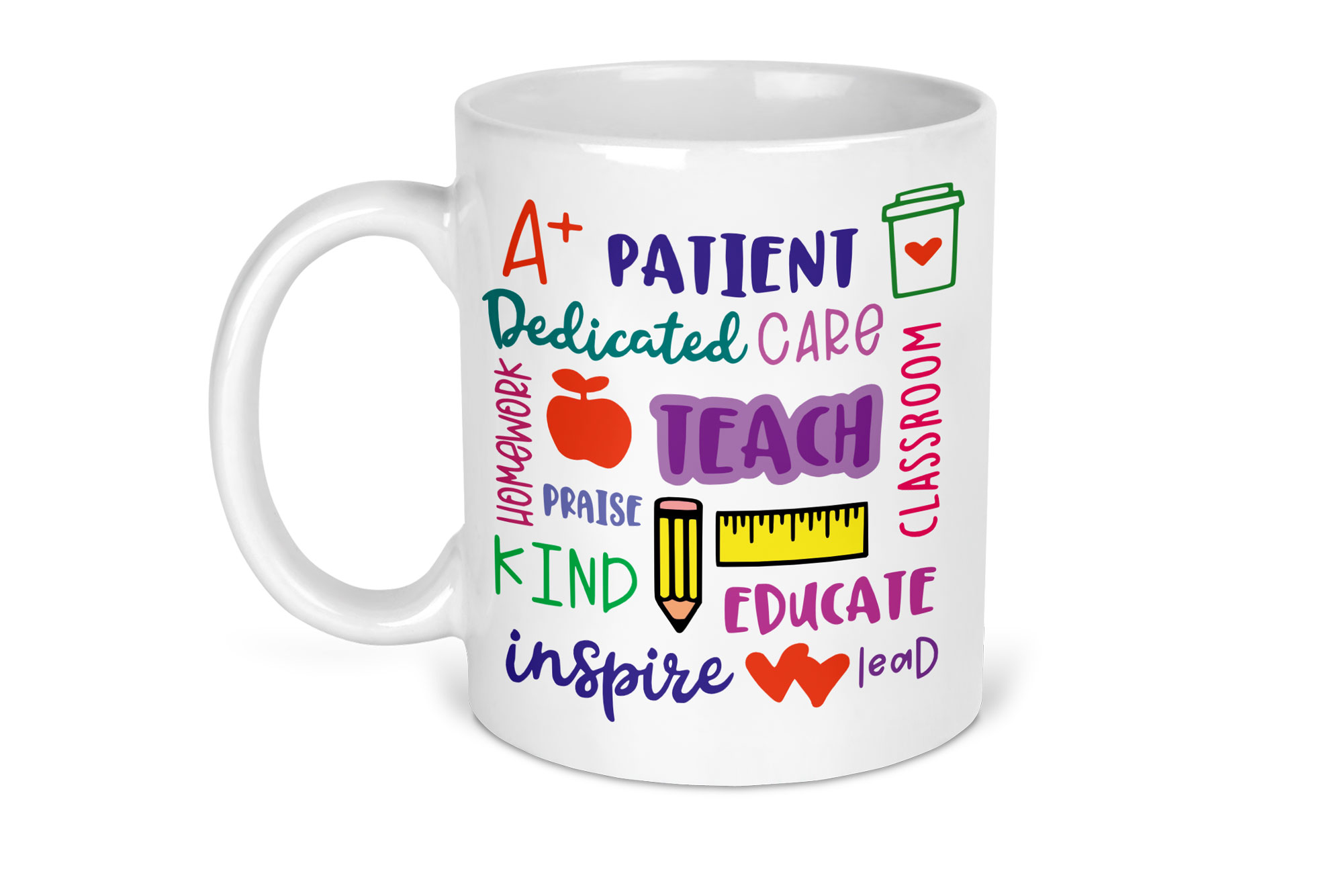 A+ Teacher Mug