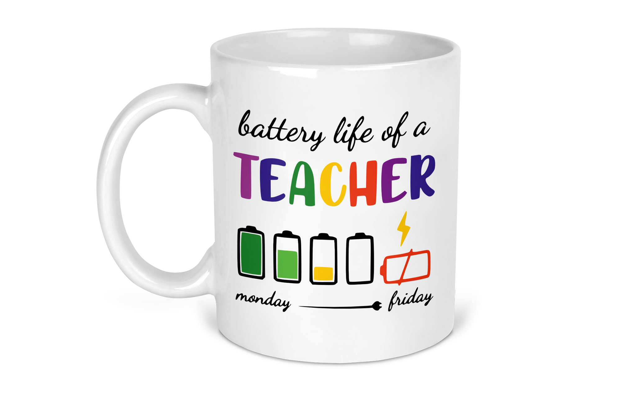 Battery Life of a Teacher Mug