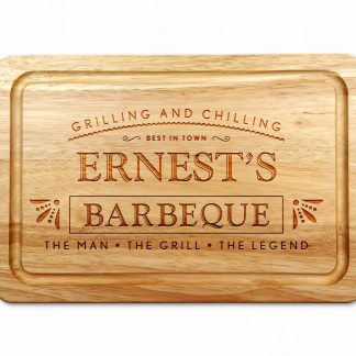 Personalised BBQ Grilling and Chilling Chopping Board