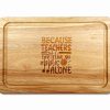 Teacher Gift Chopping Board