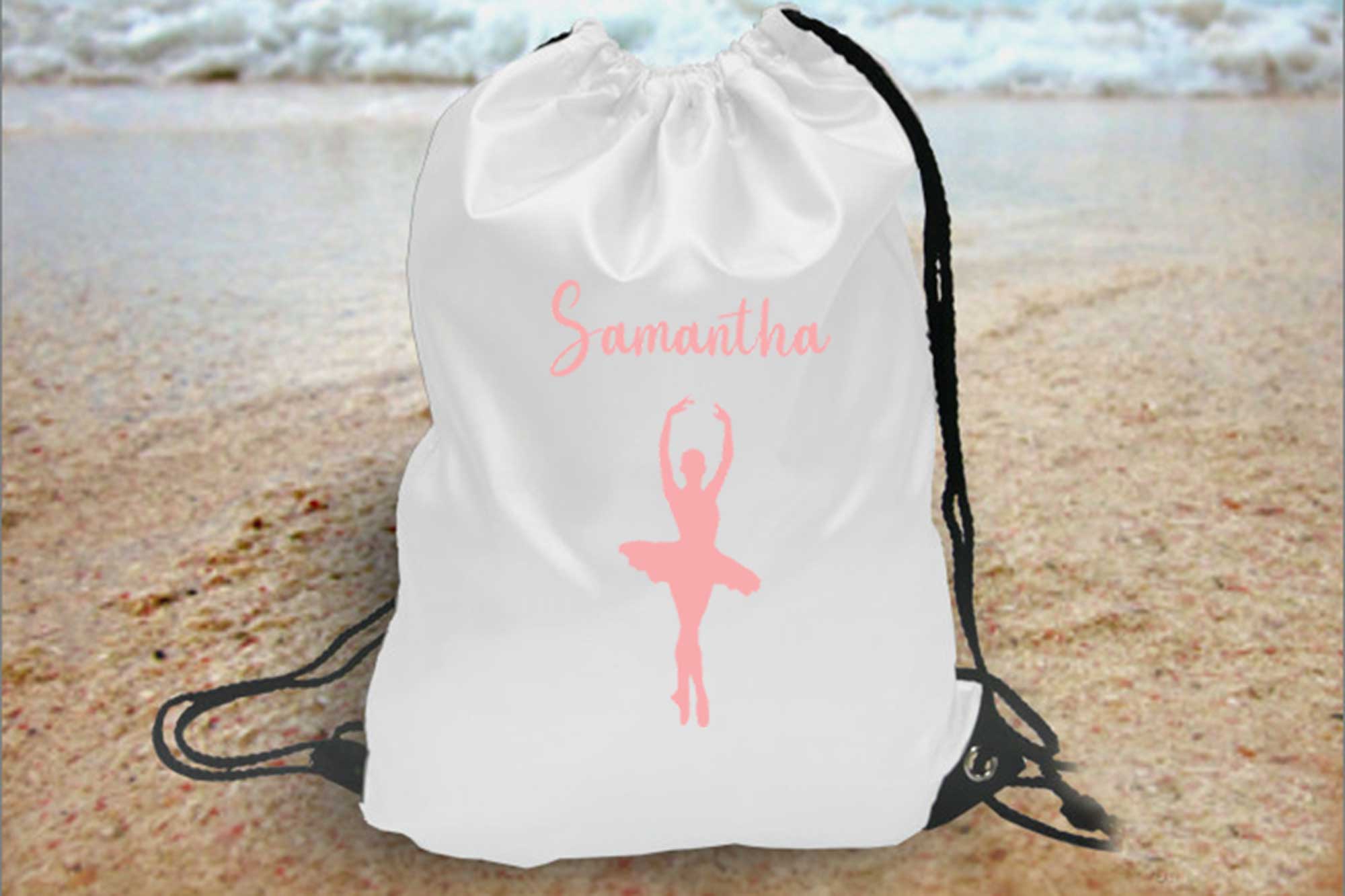 Personalised Back to School Ballerina Bag
