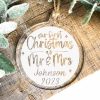 First Christmas As Mr & Mrs Decoration - Image 2