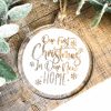 First Christmas In Our New Home Decoration V2 Inverted