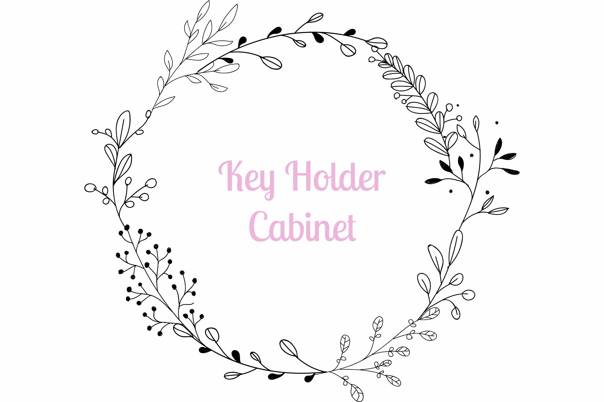 Key Holder Cabinet