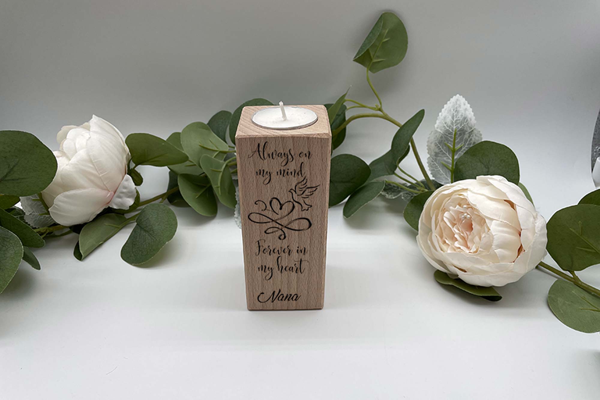 Personalised Memorial Tealight Holder