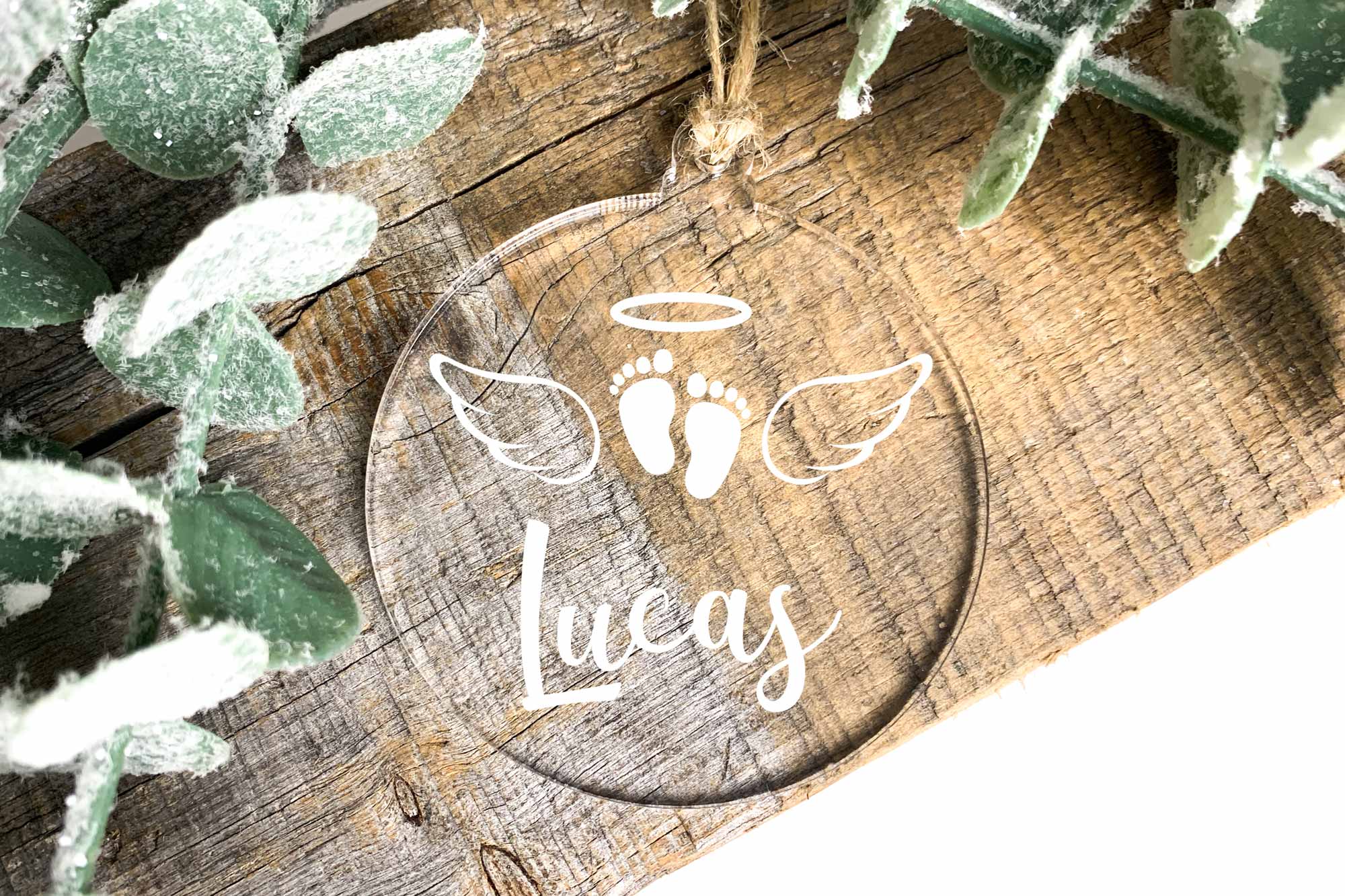 Personalised Memorial Christmas Decoration