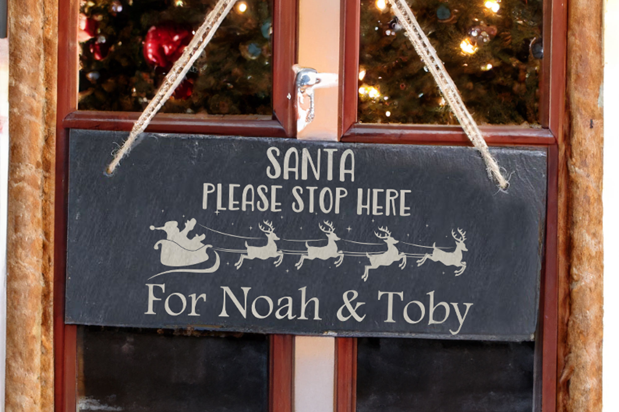 santa-slate-sign