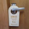 Personalised Santa Stop Here Door Hanger - Image 3